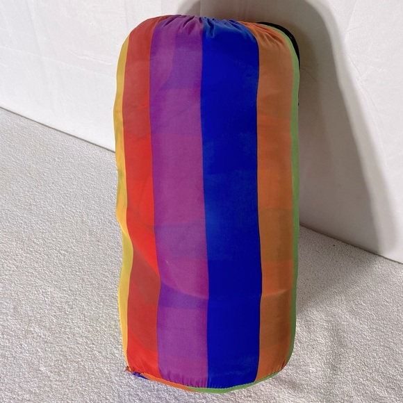 Vintage Rainbow Striped Sleeping Bag - Picture 7 of 16